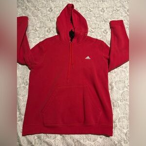 Adidas‎ Red Sweatshirt Athletic Hoodie. Size Large. Excellent condition